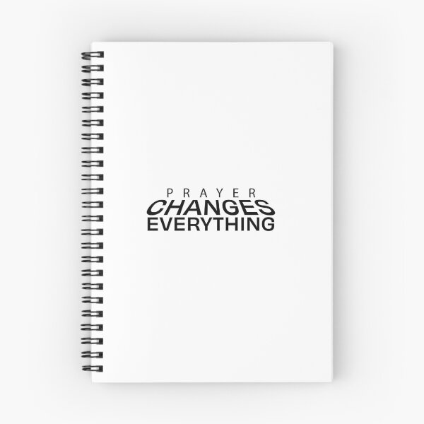Item preview, Prayer Changes Everything – Christian Faith Typography T-Shirt Design designed and sold by CrossCrafted.