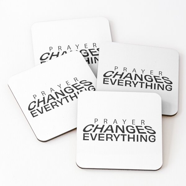 Item preview, Prayer Changes Everything – Christian Faith Typography T-Shirt Design designed and sold by CrossCrafted.