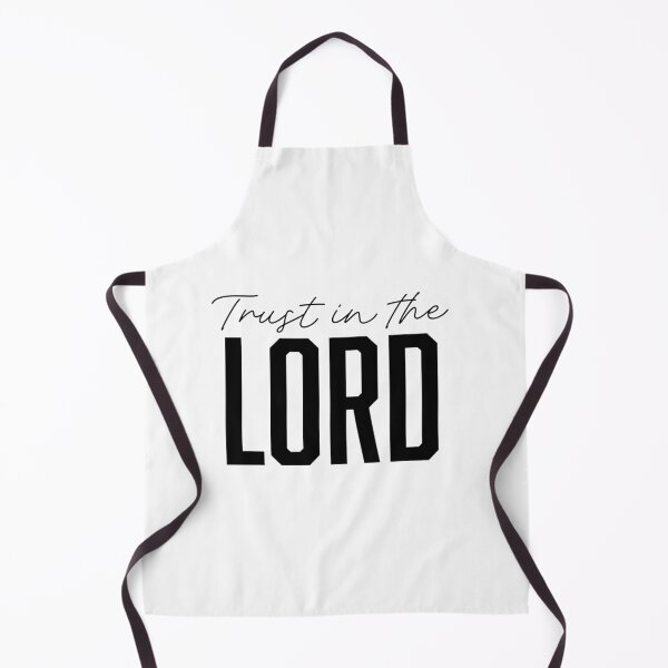 Item preview, Trust In The Lord – Christian Faith Typography T-Shirt Design designed and sold by CrossCrafted.