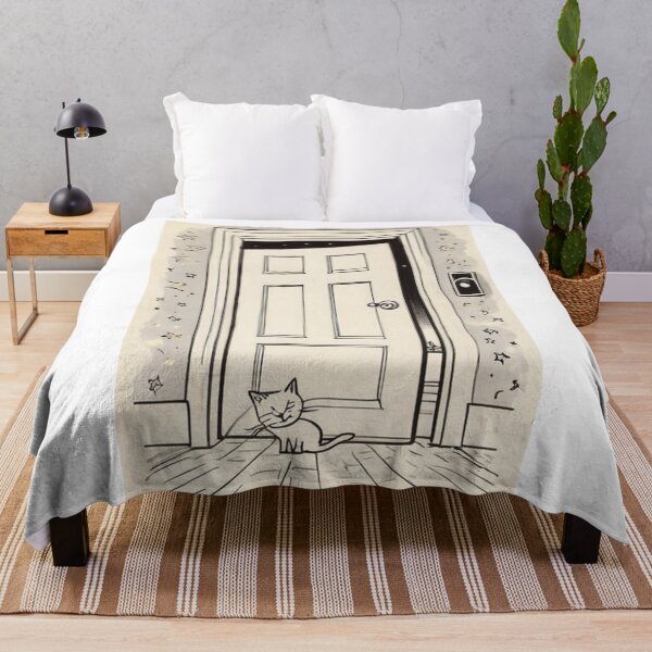 Item preview, Illustration - Peaceful domestic cat, Warm and decorative interior designed and sold by World-Pets.