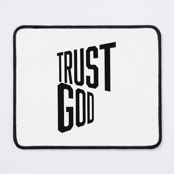 Item preview, Trust God – Christian Faith Typography T-Shirt Design designed and sold by CrossCrafted.