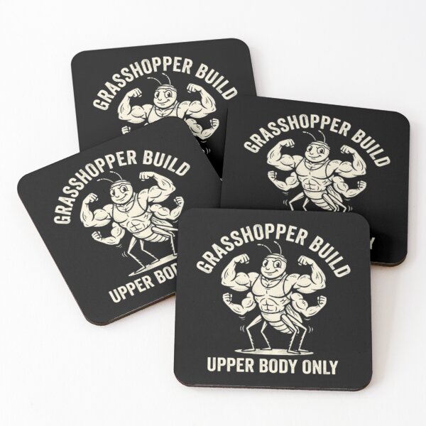 Item preview, Grasshopper Build Gym - Funny Upper Body Only Meme designed and sold by OLLI_STORE.
