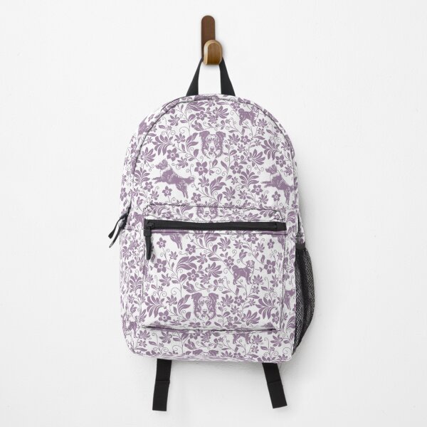 Item preview, Australian Shepherd Floral Pattern | Elegant Botanical Dog Design Lavender designed and sold by WildLakePatterns.