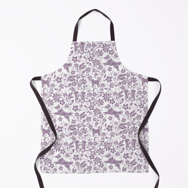 Item preview, Australian Shepherd Floral Pattern | Elegant Botanical Dog Design Lavender designed and sold by WildLakePatterns.