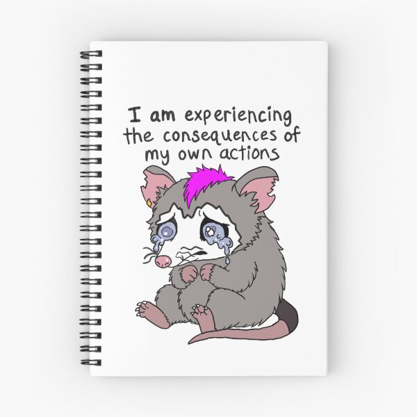 Item preview, opossum consequences designed and sold by CrumbsDqOpossum.