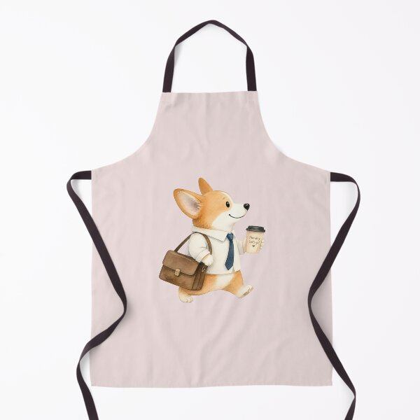 Item preview, Monday Mode: Powered by Coffee – Funny Corgi Office Design designed and sold by ManggaeJM.