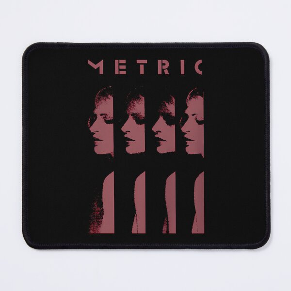 Item preview, Metric Sliced Indie Rock Band Red Silhouette designed and sold by DayneGorczany.