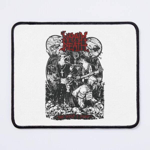 Item preview, Napalm Death The Wolf I Feed Grindcore Metal designed and sold by DayneGorczany.