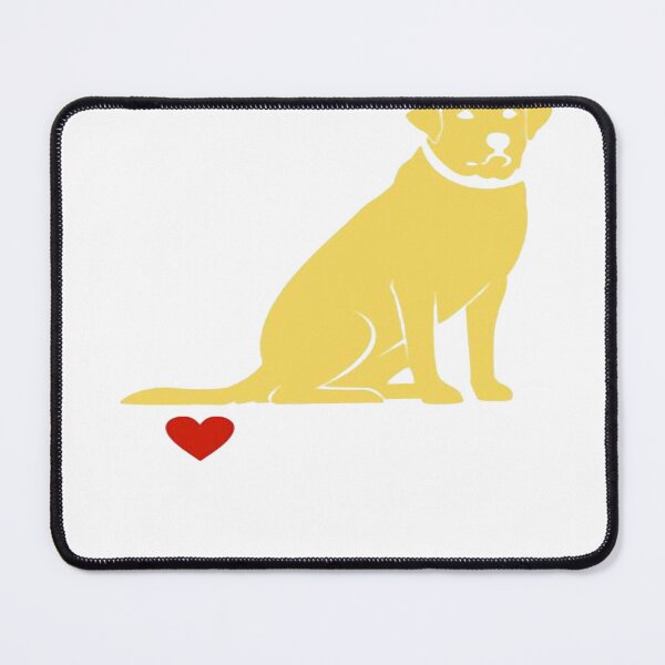 Item preview, I Love My Lab Yellow Labrador Retriever Dog NickerStickers® on Redbubble Relaxed Fit T-Shirt designed and sold by gidget-gadget.