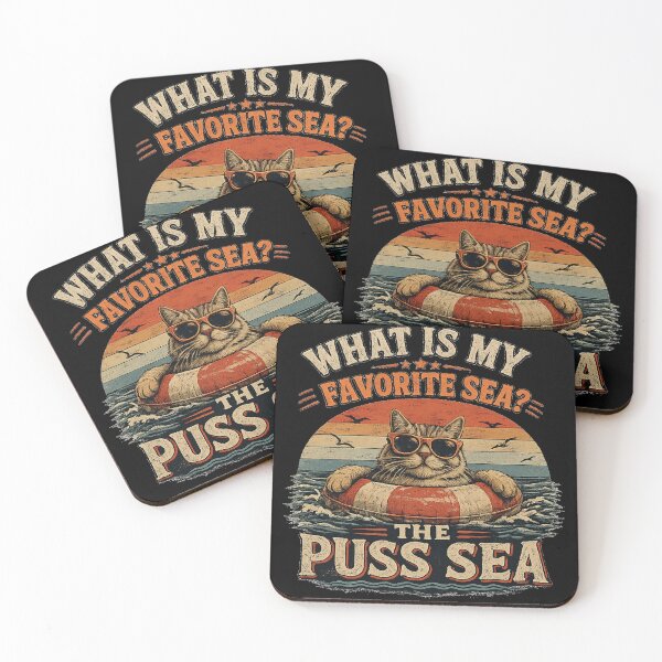 Item preview, The Puss Sea designed and sold by Remigiusz Florczak CA.