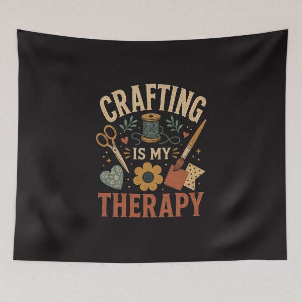 Item preview, Crafting is my Hobby designed and sold by BeeDazzzled.