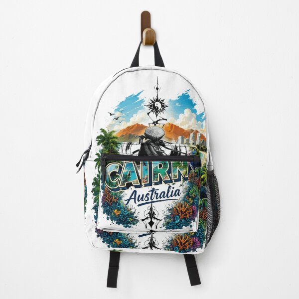 Item preview, Cairns Australia Tropical Samurai Beach Graphic designed and sold by Shakhbata-1.