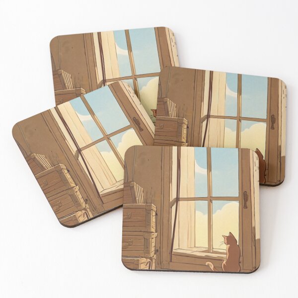 Item preview, Illustration - Peaceful Feline, Warm and Intimate Atmosphere designed and sold by World-Pets.