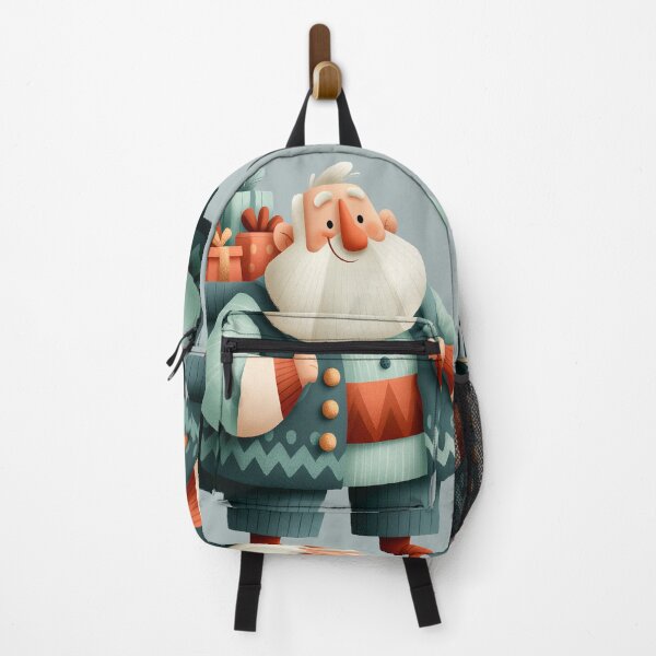 Item preview, Cute Modern Santa Claus with Gift Sack designed and sold by colorful-white.