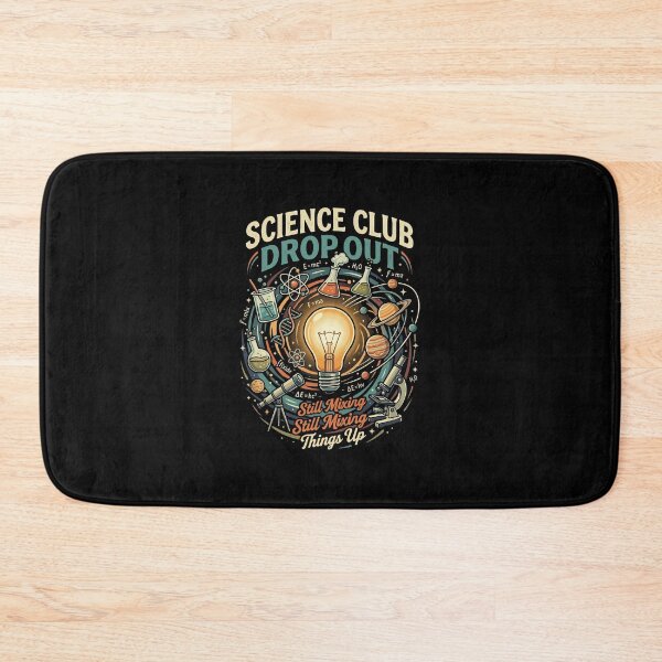 Item preview, Science Club Dropout – Funny Retro STEM Graphic T-Shirt designed and sold by JIMBOEE.