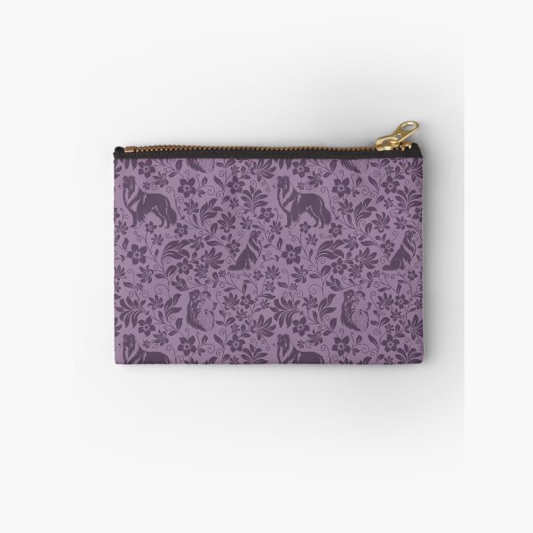 Item preview, Rough Collie Floral Pattern | Elegant Botanical Dog Design Purple designed and sold by WildLakePatterns.