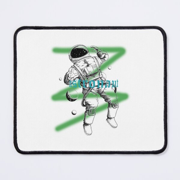 Item preview, Astronaut with Green Neon Z designed and sold by pegyranrasana12.