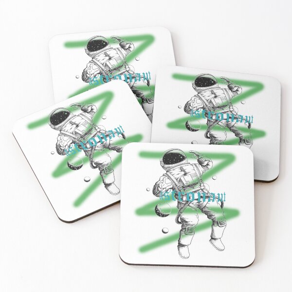 Item preview, Astronaut with Green Neon Z designed and sold by pegyranrasana12.