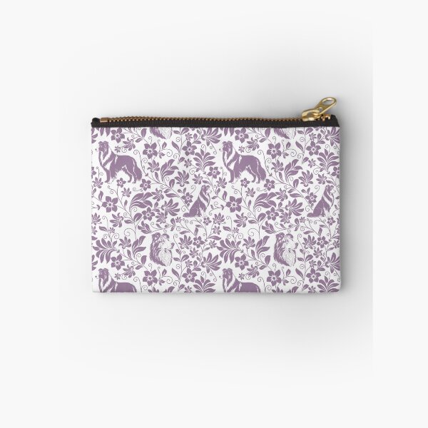 Item preview, Rough Collie Floral Pattern | Elegant Botanical Dog Design Lavender designed and sold by WildLakePatterns.
