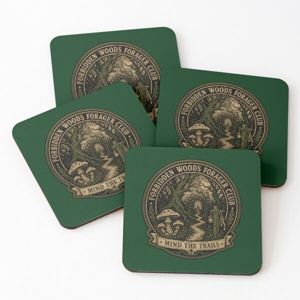 Item preview, Forbidden Woods Forager Club Patch designed and sold by agearb.