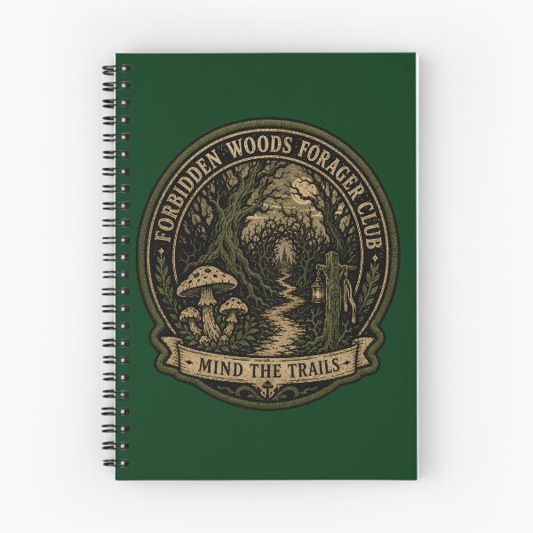Item preview, Forbidden Woods Forager Club Patch designed and sold by agearb.