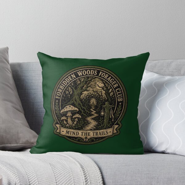 Item preview, Forbidden Woods Forager Club Patch designed and sold by agearb.