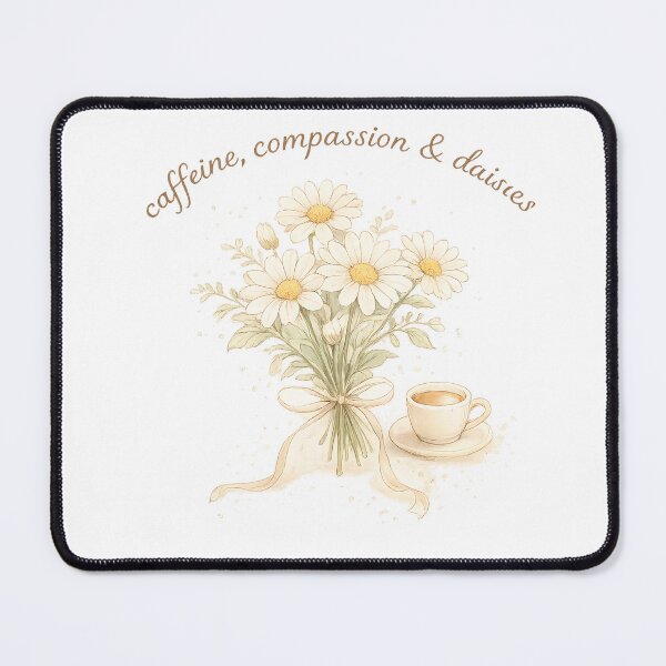 Item preview, Caffeine Compassion And Daisies Shirt | Cute Nurse Tee | Nurse Appreciation Gift | Floral Nurse Life Shirt designed and sold by Moonveil_Studio.