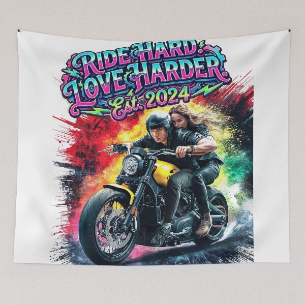 Item preview, Ride Hard,Love Harder designed and sold by Concept-Hub.