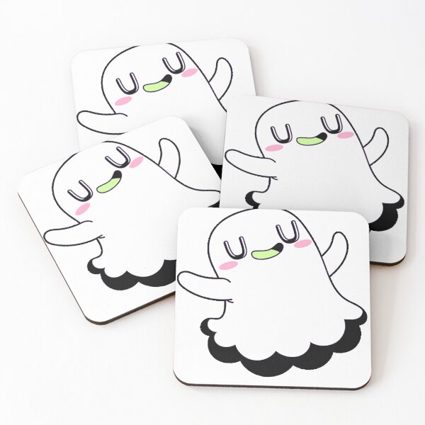 Item preview, Cute Kawaii Floating Ghost Cartoon designed and sold by pegyranrasana12.