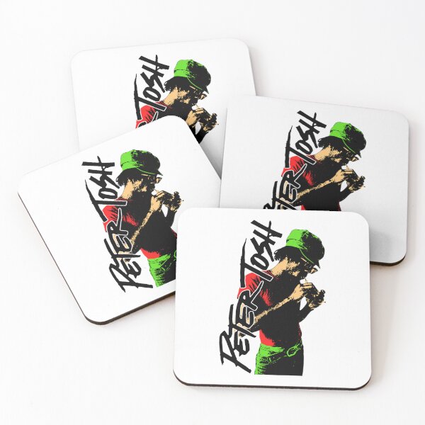 Item preview, Black Typography Green hat Reggae Musician designed and sold by ShadeFall.