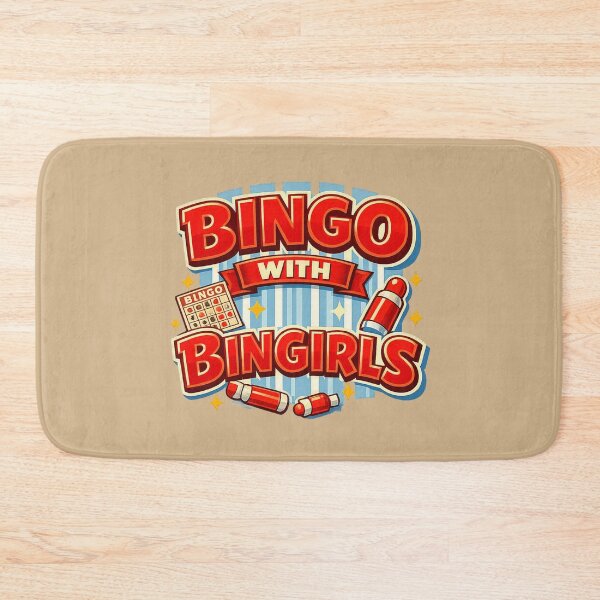 Item preview, Bingo With Bingirls Funny Ladies Shirt designed and sold by WearTheVibe Store.