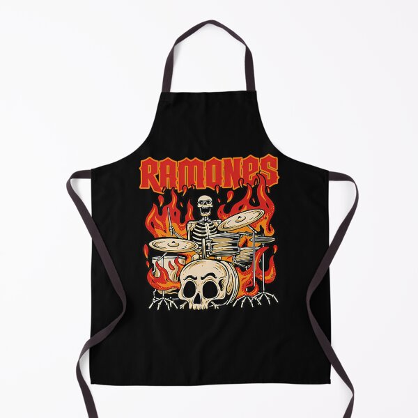 Item preview, Flaming Skeleton Drummer Rock designed and sold by DreaMzZzShop.