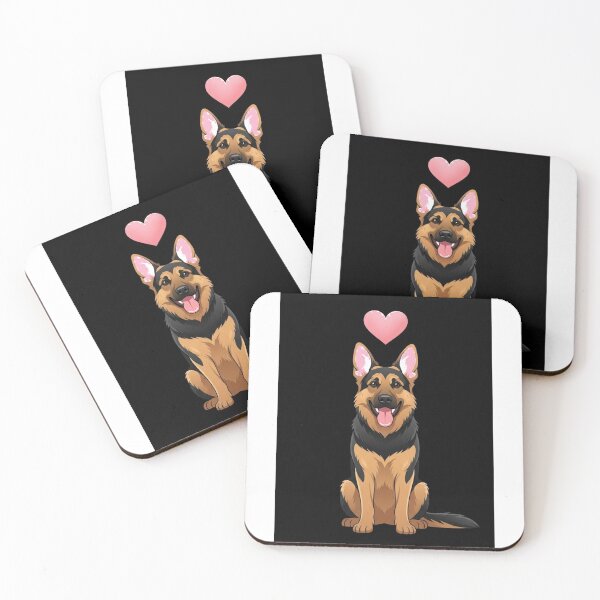 Item preview, LOVE German Shepherd - Black and Tan 1 Oversized T-Shirt designed and sold by Juvestore24.