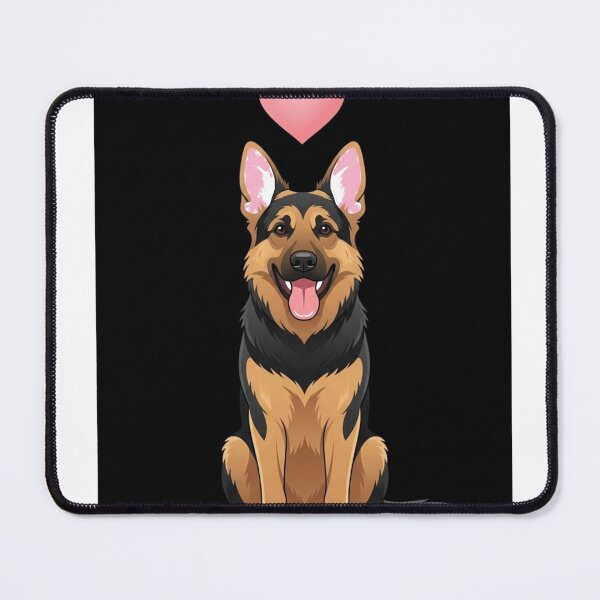 Item preview, LOVE German Shepherd - Black and Tan 1 Oversized T-Shirt designed and sold by Juvestore24.