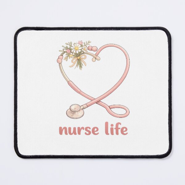 Item preview, Nurse Life Wildflower Shirt | Floral Stethoscope Tee | Nurse Appreciation Gift | Cute Nurse Shirt designed and sold by Moonveil_Studio.