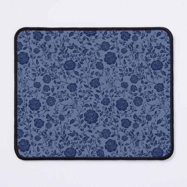 Item preview, Dalmatian Floral Pattern | Elegant Botanical Dog Design Blue designed and sold by WildLakePatterns.
