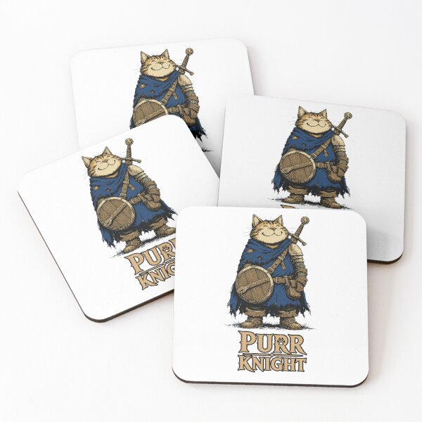 Item preview, Purr Knight | Funny Knight Cat Fantasy designed and sold by Bisonia.