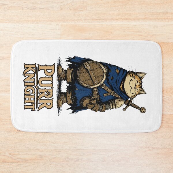 Item preview, Purr Knight | Funny Knight Cat Fantasy designed and sold by Bisonia.