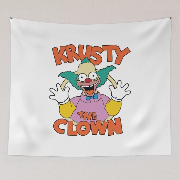 Item preview, Blue Krusty The Clown Lagoon Escape designed and sold by Hashmiinyoga.