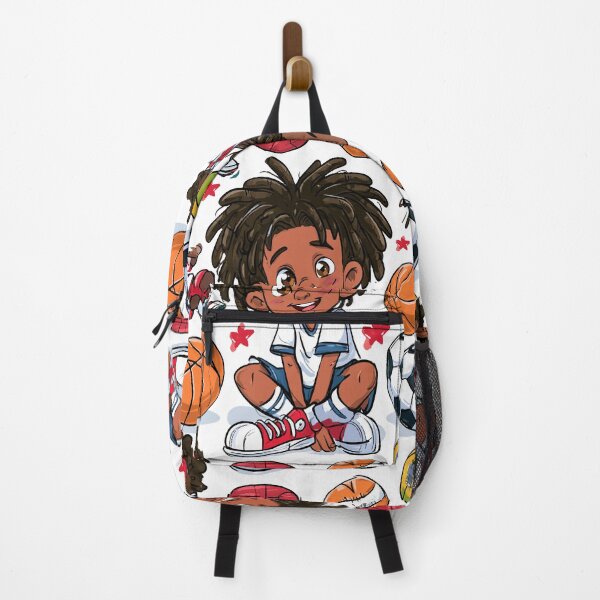 Item preview, Cool Boys Sports And Locs Print Pattern designed and sold by RichardRags.