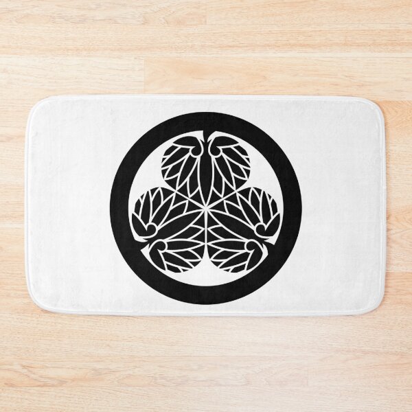 Item preview,  Samurai Aoinogomon Tokugawaieyasu Kamon BlackWhite / Japanese Crest designed and sold by 戦国まーけっと SENGOKU MARKET.