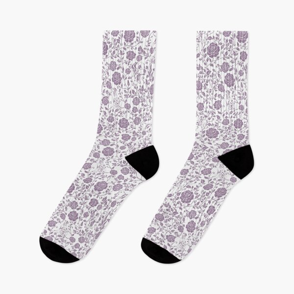 Item preview, Dalmatian Floral Pattern | Elegant Botanical Dog Design Lavender designed and sold by WildLakePatterns.