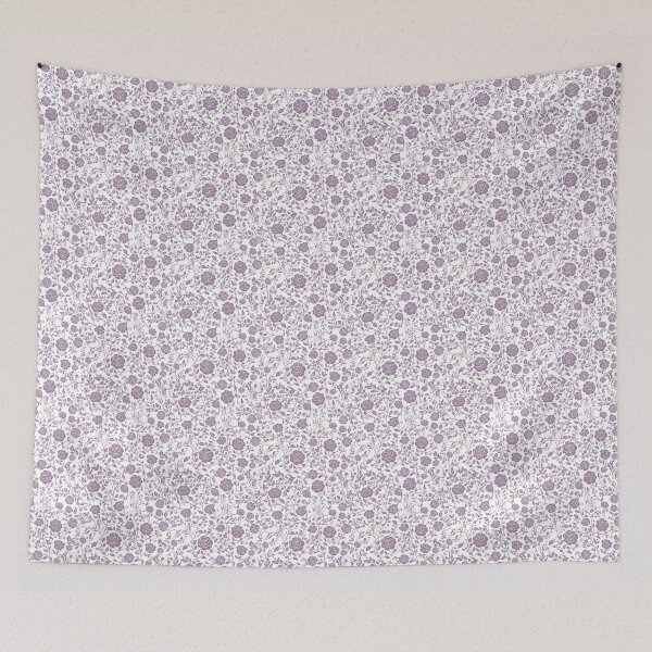 Item preview, Dalmatian Floral Pattern | Elegant Botanical Dog Design Lavender designed and sold by WildLakePatterns.