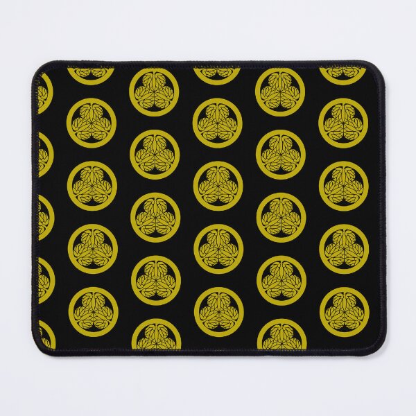 Item preview, Samurai Aoinogomon Tokugawaieyasu Kamon Faux Gold Blacktile / Japanese Crest designed and sold by 戦国まーけっと SENGOKU MARKET.