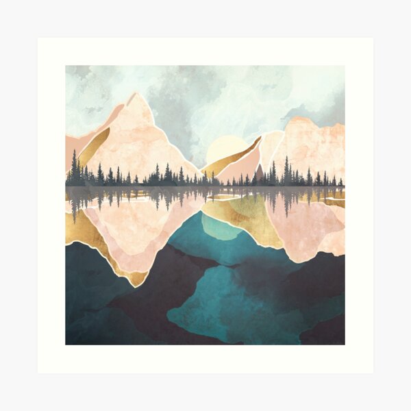 Summer Reflection Art Print