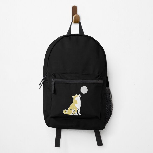 Item preview, Moonlit Shiba – Minimal Line Art Night Design designed and sold by ManggaeJM.