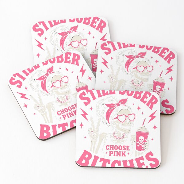 Item preview, Still Sober Choose Pink Skeleton designed and sold by KireVeronica.