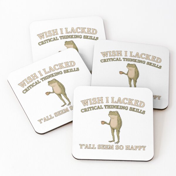 Item preview, Wish I Lacked Critical Thinking Skills Y'all Seem So Happy designed and sold by jimmyneo.