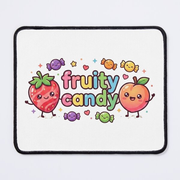 Item preview, Enjoy the sweetness of this adorable kawaii soft candy design featuring cute marshmallows, gummy bears, jelly beans, and pastel candies with smiling faces designed and sold by morning sun.