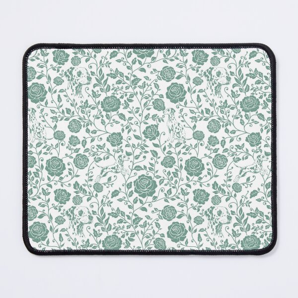 Item preview, Dalmatian Floral Pattern | Elegant Botanical Dog Design Green designed and sold by WildLakePatterns.
